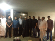  بالصور: وفد من الحركة الاسلامية بالرملة في زيارة للأسير المحرر أمير النفار باللد